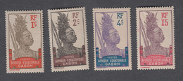 Colonies Françaises - Timbres Neufs** - Gabon - N°49,50,51 Et 54 - Unused Stamps
