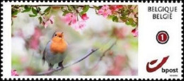 DUOSTAMP** / MYSTAMP** - Rouge Gorge / Roodborstje / Rote Kehle / Red Throat / Erithacus Rubecula - Ungebraucht