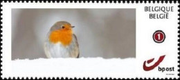 DUOSTAMP** / MYSTAMP** - Rouge Gorge / Roodborstje / Rote Kehle / Red Throat / Erithacus Rubecula - Mint