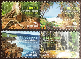 Christmas Island 2014 National Park Trees MNH - Christmas Island