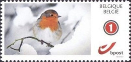 DUOSTAMP** / MYSTAMP** - Wonderful Winter - Rouge-gorge /  Roodborstje - Autocollant / Zelfklevend / Selbstklebend - Ungebraucht