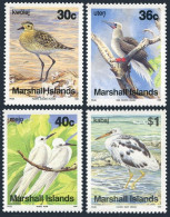 Marshall 357-359-360-365 Set #2,MNH.Michel 321-324. Birds Issued 10.11.1990. - Marshallinseln