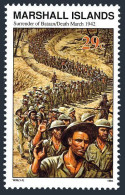 Marshall 305, MNH. Mi 407. WW II, Battan Surrenders, 04.09.1942. 1992. - Marshall Islands