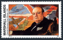 Marshall 251,MNH. Mi 302.WW II,W.Churchill Becomes Prime Minister,May 1940,1990. - Marshallinseln