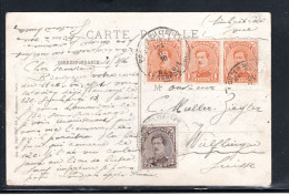 1916  " Poste Militaire Bel.-LEGERPOST " 1 C,4 Fois Et 2 C. 3 Fois Pour La Suisse ,Ct.Vue . Prissionires Allemands #1513 - Esercito Belga