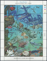 Micronesia 71 Ar Sheet,MNH.Michel 101-118 ZD-bogen. Mysterious Truk Lagon,1988. - Micronesia