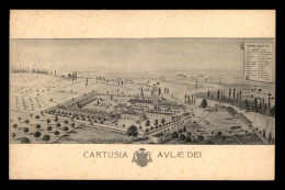 ESPAGNE - ZARAGOZA - CARTUJA DE AULA-DEI - GRAVURE - Zaragoza