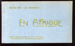 MISSIONS - EN AFRIQUE - SOEURS MISSIONNAIRES DE N-D D'AFRIQUE - ST-CHARLES - CARNET DE 10 CARTES - Missions