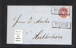 AD. Preußen Mi.-Nr. 16 B Von Ratibor Gelaufen, Sign. Btrettl. - Autres & Non Classés