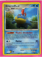 Carte Pokemon 2008 Diamant Et Perle Tresor Mysterieux 44/123 Crocrodil  80pv Occasion - Diamant Und Perl