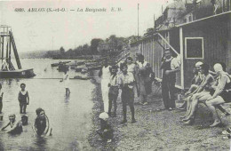 Reproduction CPA - 94 Ablon Sur Seine - La Baignade - CPM Format CPA - Voir Scans Recto-Verso - Ablon Sur Seine