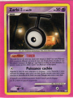 Carte Pokemon 2008 Diamant Et Perle Tresor Mysterieux 67/123 Zarbi 50pv Bon Etat - Diamante Y Perla