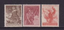 CZECHOSLOVAKIA  - 1953  Army Day  Set  Never Hinged Mint - Ongebruikt