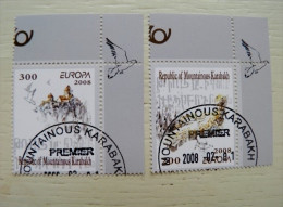 Used Set Of Europa Cept 2008 Letter Writing Ship Bird - 2008