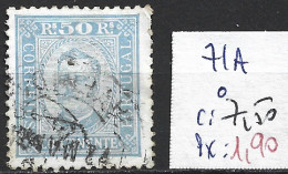 PORTUGAL 71A Oblitéré Côte 7.50 € - Used Stamps