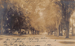 WALPOLE (NH) South Main Street - Year 1908 - REAL PHOTO - Other & Unclassified