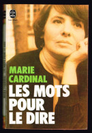 Les Mots Pour Le Dire - Marie Cardinal - 1975 - 350 Pages 16,5 X 11 Cm - Avventura