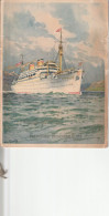 OZEANSCHIFF - "MILWAUKEE", Hamburg-Amerika-Linie, Tageskarte 16.Juli 1936 - Monde