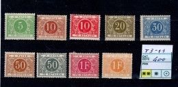 TX 3-11 Xx Côte 400€ - Briefmarken