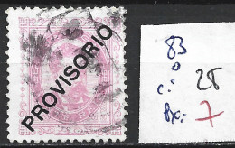 PORTUGAL 83 Oblitéré Côte 28 € - Used Stamps