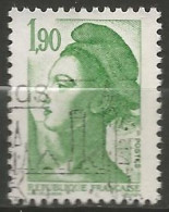 FRANCE N° 2424 OBLITERE  - 1977-1981 Sabine Of Gandon