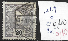 PORTUGAL 129 Oblitéré Côte 0.40 € - Used Stamps