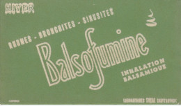 BUVARD & BLOTTER - Pharmacie - BALSOFUMINE - Laboratoires SUJAL Chateauroux - Chemist's