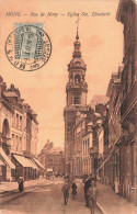 BELGIQUE - Mons - Vue De Nimy - Vue Panoramique Sur L'église St Elisabeth - Animé - Carte Postale Ancienne - Mons