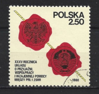 Poland 1980 Polish Seals Y.T. 2498 (0) - Used Stamps