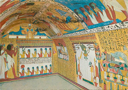 Egypte - Louxor - Luxor - Deir El Madina - Minister Senedgem Tomb - Peinture Antique - Antiquité Egyptienne - Voir Timbr - Louxor