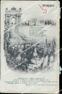 Co130 Cartolina  Commemorativa  V. Emanuele III E Napoleone II Entrano A Milano - Sonstige & Ohne Zuordnung