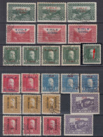 ⁕ Bosnia & Herzegovina / Austria ⁕ Franz Joseph / With Overprint 1914,1915,1916,1917,1918 + Mi.93F ERROR ⁕ 24v Used / MH - Bosnie-Herzegovine