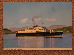 CALEDONIAN MACBRAYNE (CALMAC) COLUMBA - CONTINENTAL FORMAT - Ferries