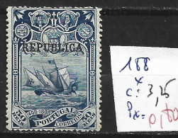 PORTUGAL 188 * Côte 3.25 € - Unused Stamps