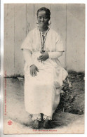 Carte Postale Ancienne Ethiopie - Type De Femme Abyssine - Ethiopie