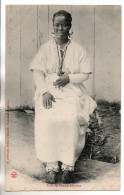 Carte Postale Ancienne Ethiopie - Type De Femme Abyssine - Etiopia