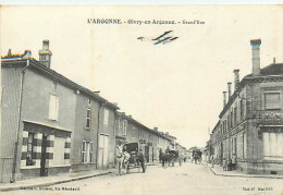 51 GIVRY EN ARGONNE - GRANDE RUE - ATTELAGES - Givry En Argonne