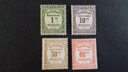 MONACO  TAXE N °13/16 ** - Postage Due