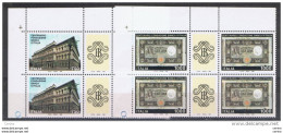 REPUBBLICA:  1993 BANCA  D' ITALIA  -  S. CPL. 2  VAL. BL. 4  N. -  SASS. 2079/80 - Blokken & Velletjes