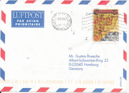 Brazil Air Mail Cover Sent To Germany 15-7-1998 Single Franked - Luftpost