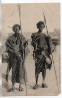 Carte Postale Ancienne Somalie - Guerriers Somalis - Somalie