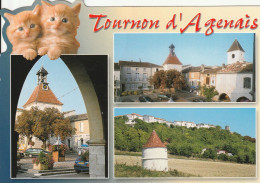 # 47370 TOURNON D'AGENAIS / MULTIVUES En 2002 - Tournon D'Agenais