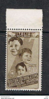 REGNO:  1937  P.A. COLONIE  ESTIVE  -  50 C. BRUNO  N. -  SASS. A 101 - Poste Aérienne