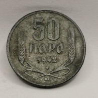 50 PARA 1942 SERBIE OCCUPATION ALLEMANDE / SERBIA WW2 - Servië