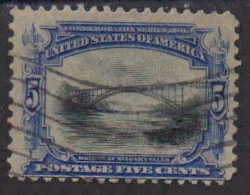 1901 émission Exposition Pan-américaine 5 C Pont Sur Les Chutes Du Niagara - Gebraucht