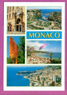 MONACO - Le Palais Princier Monte Carlo Fontvieille Fleur Exotique Plage - Multi-vues, Vues Panoramiques