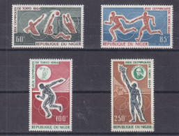 Jeux Olympiques - Tokyo 64 - Niger - Yvert PA 45 / 8 ** - Water Polo - Relais - Disque - Stade - Flamme -valeur 12,50  € - Verano 1964: Tokio