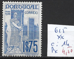 PORTUGAL 615 ** Côte 14 € - Unused Stamps