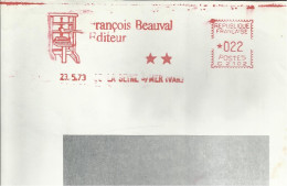 Lettre EMA  Havas C 1973 Francois Beauval Editeur Presse  Metiers 83 La Seyne S/mer   A20/22 - Autres & Non Classés