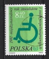 Poland 1981 Intern.Year Of Disabled People Y.T. 2579 (0) - Usati